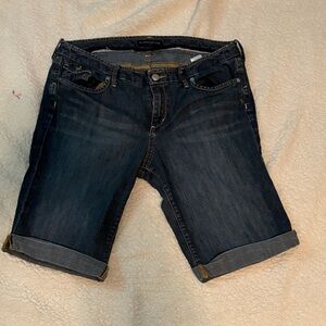 Banana Republic Blue Denim Jean Capri